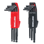 Juego de 20 llaves Craftsman allen tipo L - Sistema MM-SAE