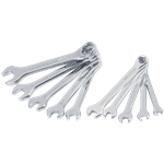 Juego de 10 llaves Craftsman combinadas corta - Sistema SAE