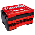 Set Maletín Craftsman 230 Piezas 1-4 pulgadas-3-8 pulgadas-1-2 pulgadas