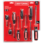 Juego de 8 destornilladores Craftsman combinados bi-material
