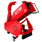 Chipeadora de ramas y cultivos GTM GTS1300 PTO