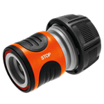 Conector rápido Gardena Stop 3-4 pulgadas - 1-2 pulgadas