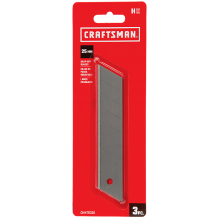 Repuesto Craftsman para cutter hoja snap off 3 unidades