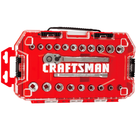 Juego de 22 tubos Craftsman 3-8 pulgadas - Sistema MM-SAE