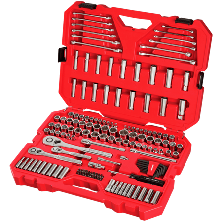Juego de 159 piezas Craftsman 1-4 pulgadas, 3-8 pulgadas y 1-2 pulgadas - Sistema MM-SAE