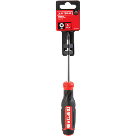 Destornillador Craftsman bi-material punta cuadrada 4 pulgadas