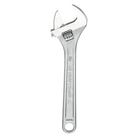 Llave ajustable Craftsman de acero cromada 10 pulgadas