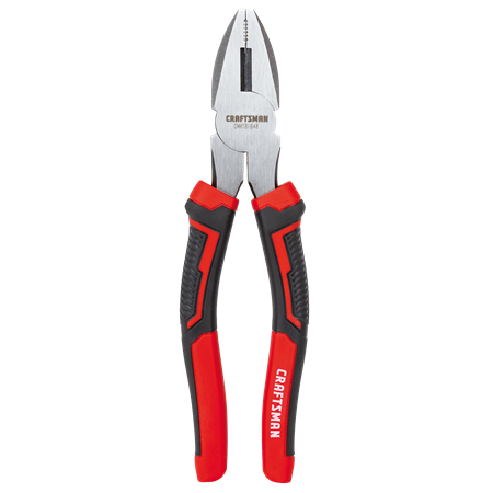 Pinza Craftsman bi material para electricista 8 pulgadas
