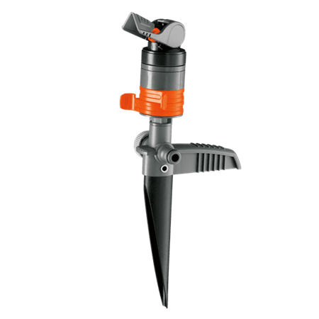 Aspersor con turbina sectorial con pinche Gardena Comfort