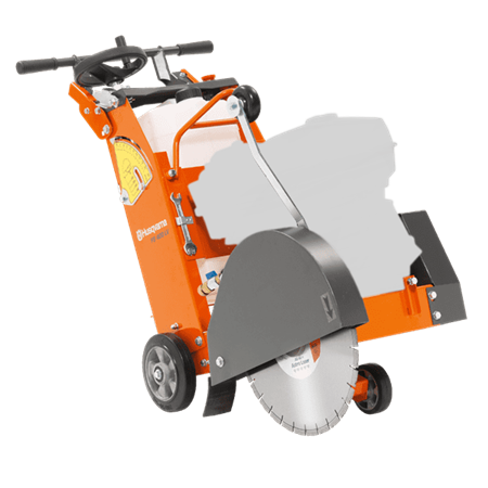 Cortadora de concreto de piso Husqvarna FS 400 LV sin motor
