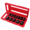 Set Maletín Craftsman 12 Tubos cortos de Impacto métrico de 1-2 pulgadas