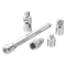 Juego de 5 unidades Craftsman adaptadores a 1-4 y a 12 junta universal y extensiones de 15 y 6